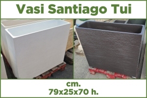Vaso Santiago Tui Rettangolare 79x25